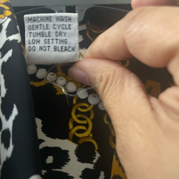 Jordan Petite Vintage Animal Print Blouse - Picture 5 of 5